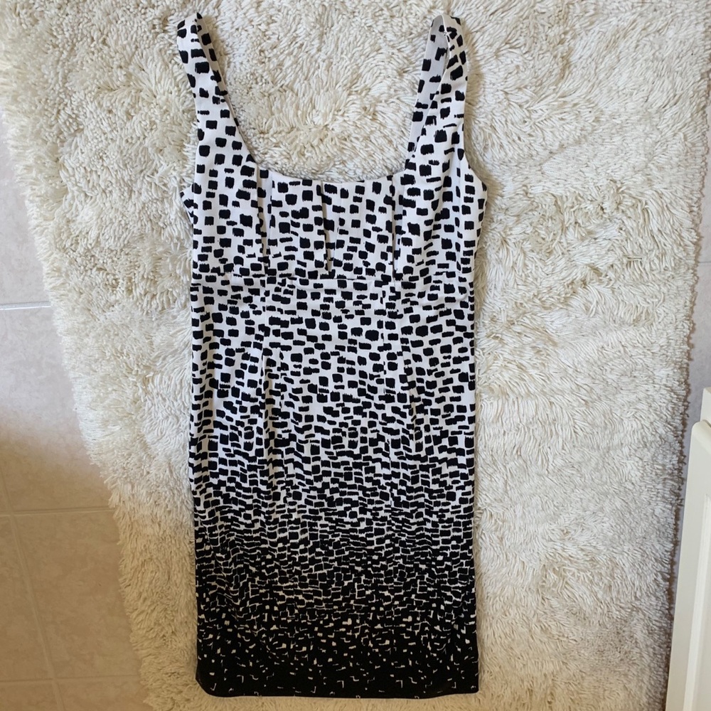Calvin Klein - Size 2 - Black and White Dress